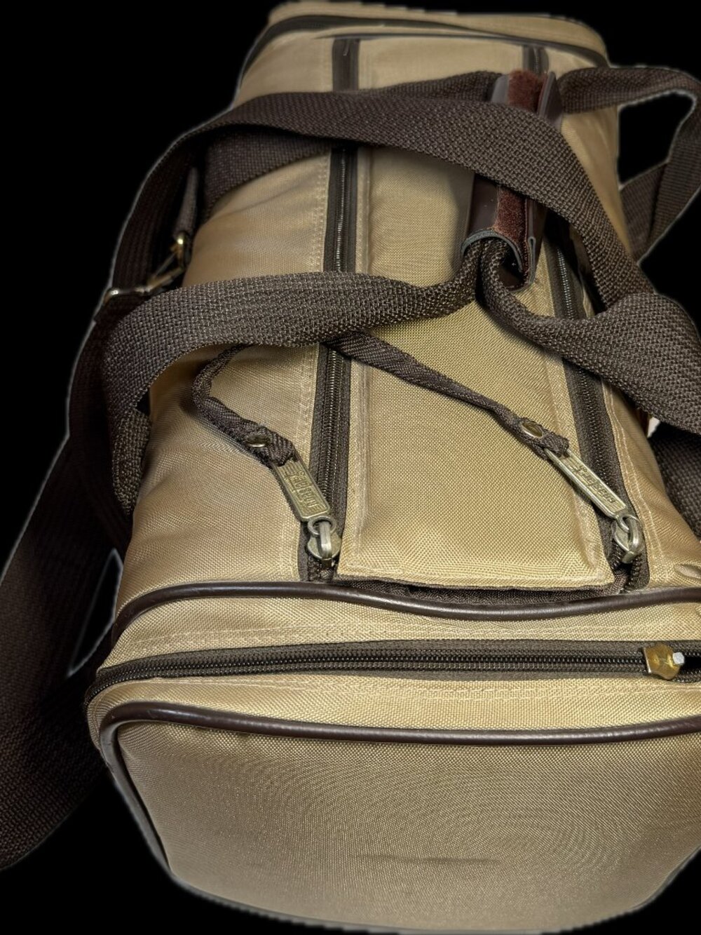 Vintage TAN Coastar Padded Camera Case 16" x 9" x 8" S-16TN